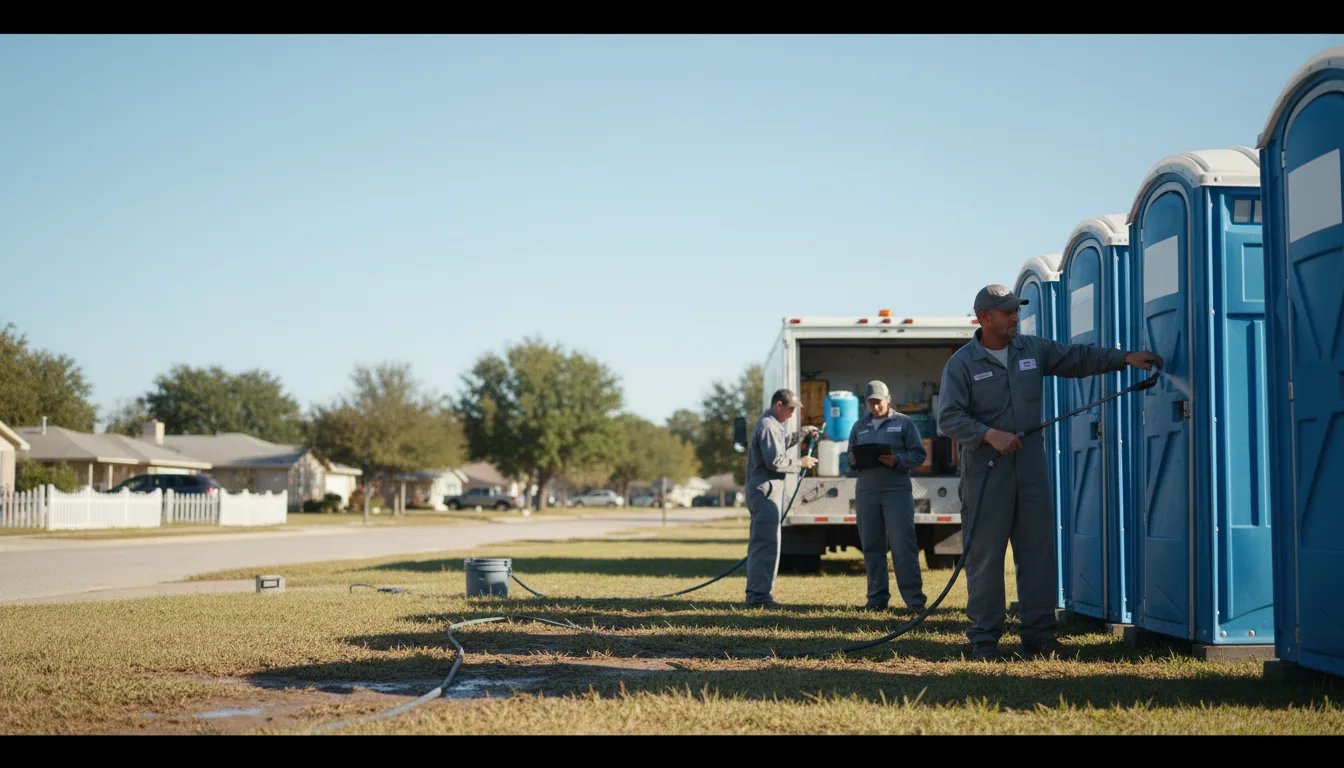 Long-Term Portable Toilet Rental in Rancho Cordova, CA near me